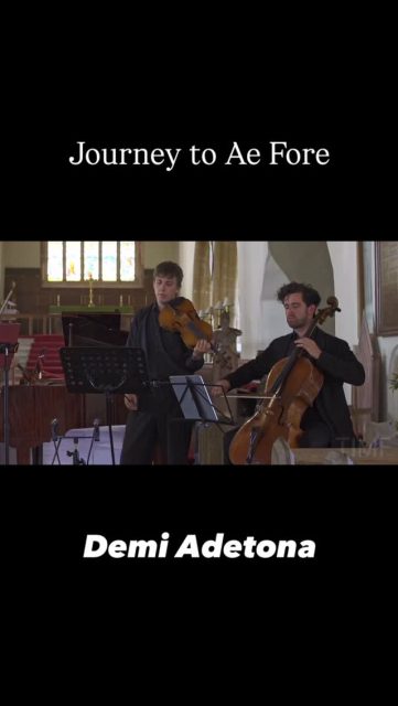 The exhilarating conclusion to Demi Adetona’s Celtic-inspired ‘Journey to Ae Fore’. Demi was our selected American recipient of the W3 award, leading to this performance by the TIMF Ensemble under the direction of @kianravaei
#tenbyinternationalmusicfestival #timf #composer #timfensemble